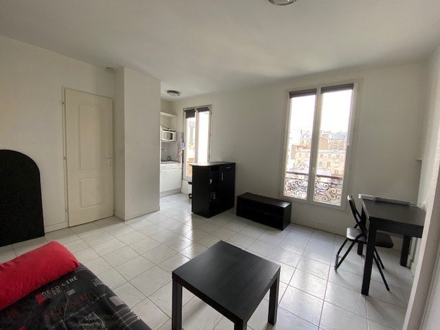 Location Appartement meublé - 21.28m² 75011 Paris